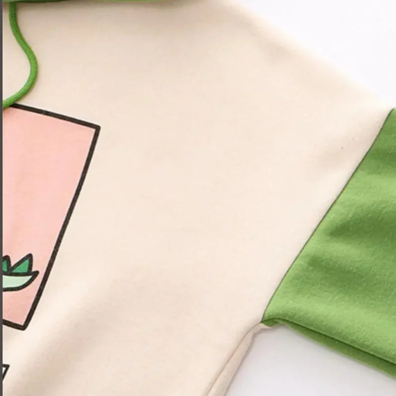 Cute Dinosaur Cartoon Hoodie