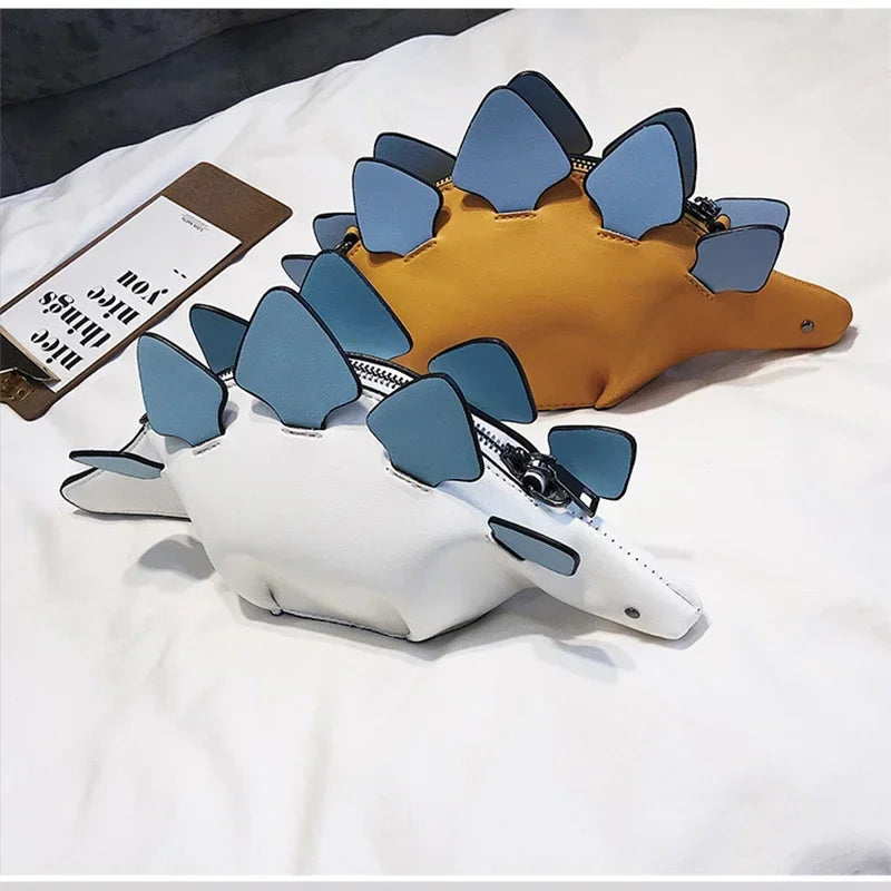 Dinosaur Style Women's Shoulder Bag Purses and Handbags Small Crossbody Bag for Women Casual Animal Clutch Bag Pu Leather