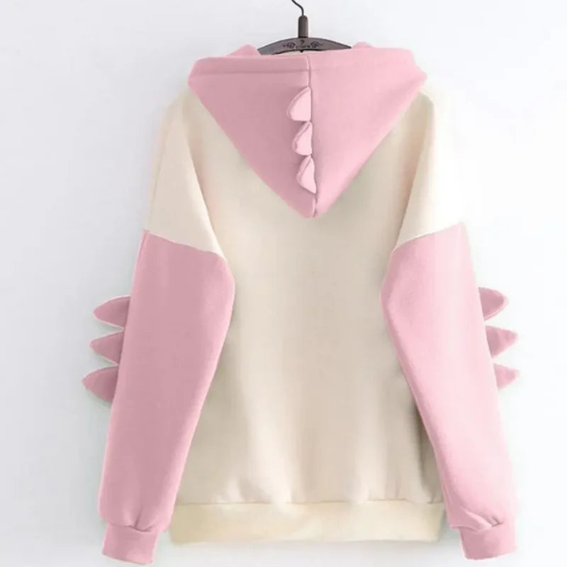Cute Dinosaur Cartoon Hoodie