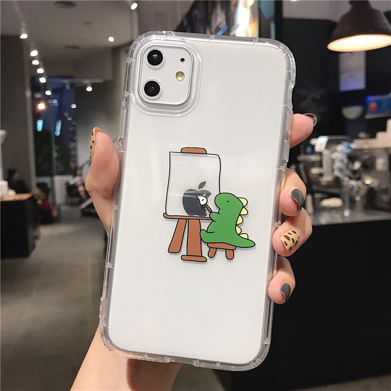 Cute Little Dinosaur For Apple Phone Case