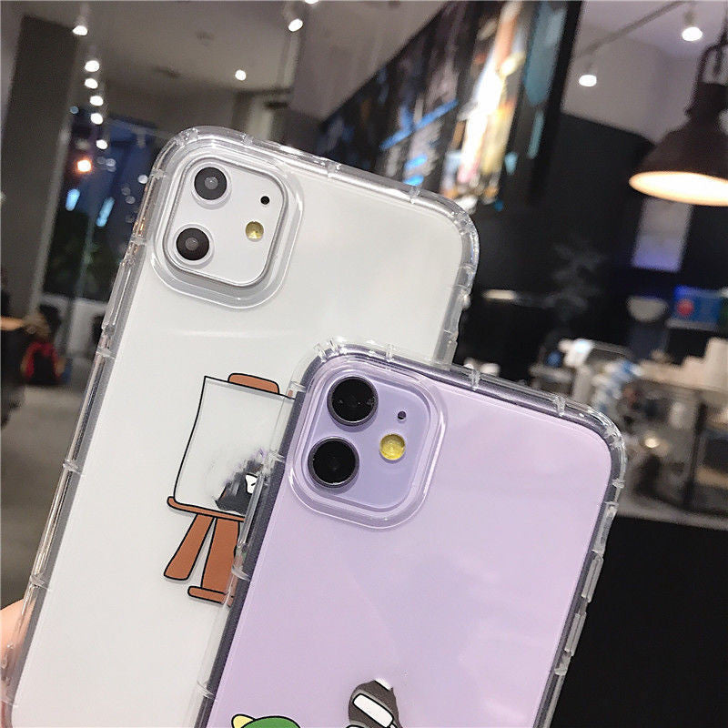 Cute Little Dinosaur For Apple Phone Case