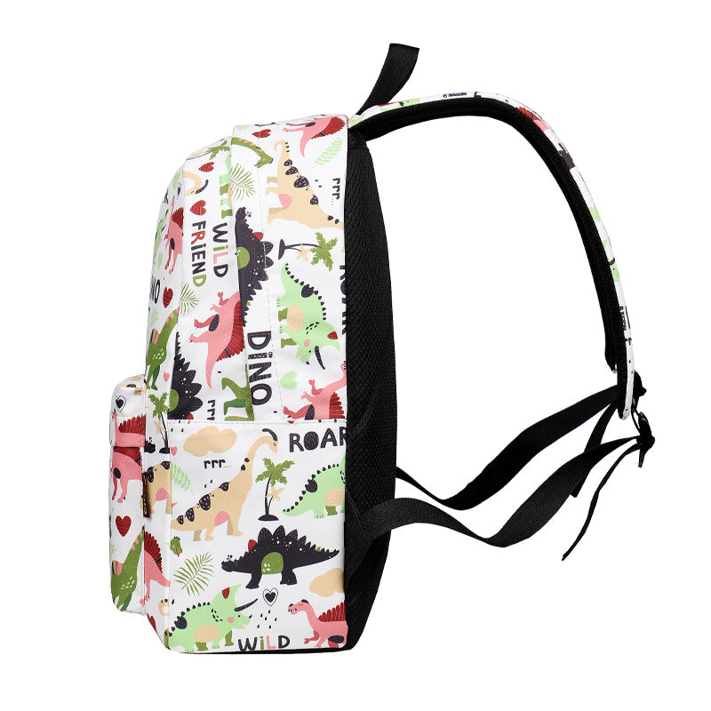 Fashion Dinosaur Print Style Backpack Laptop Bag