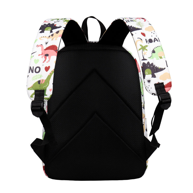 Fashion Dinosaur Print Style Backpack Laptop Bag