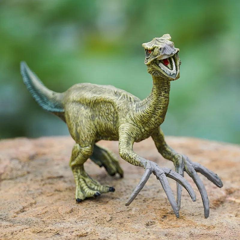 Jurassic Dinosaur Action Figures – Carnotaurus, Ankylosaurus, and T-Rex Models