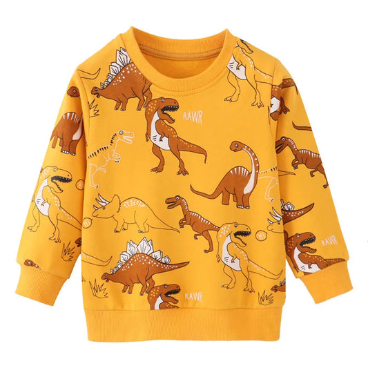 Dinosaur Print Sweater – Tops for Boys & Girls