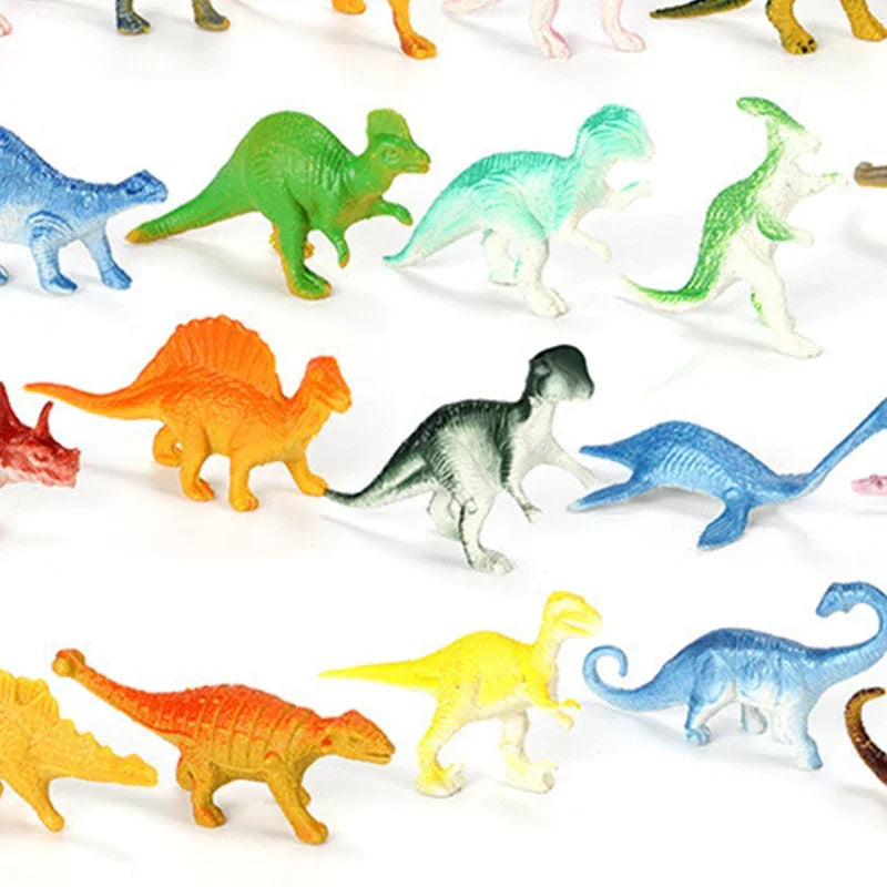 39-Piece Mini Dinosaur Figurine Set