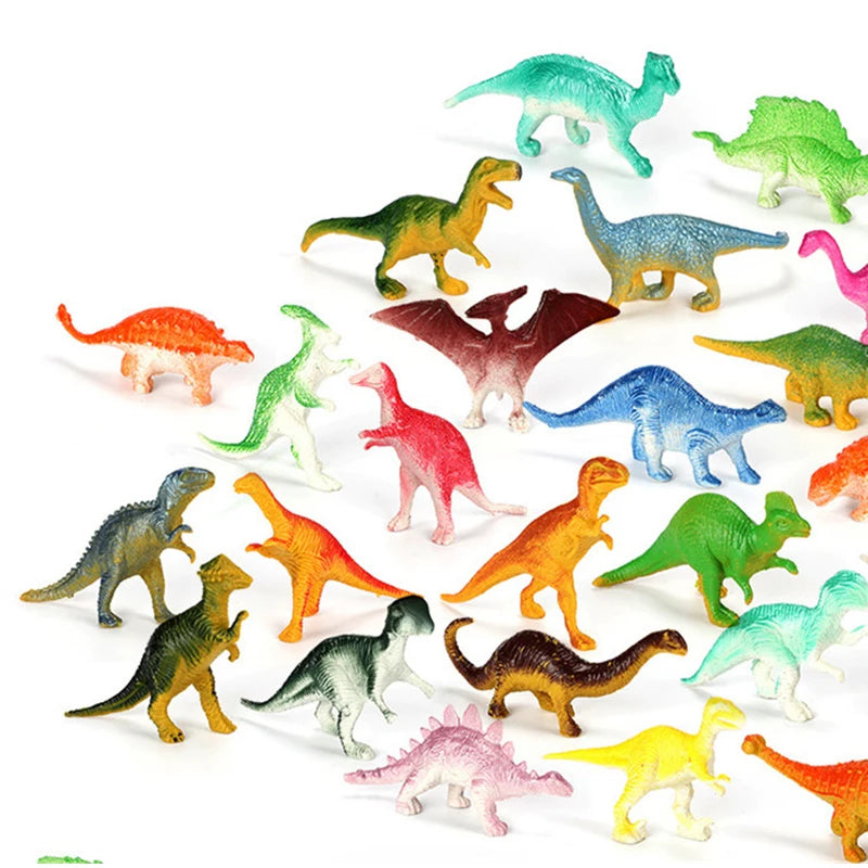 39-Piece Mini Dinosaur Figurine Set