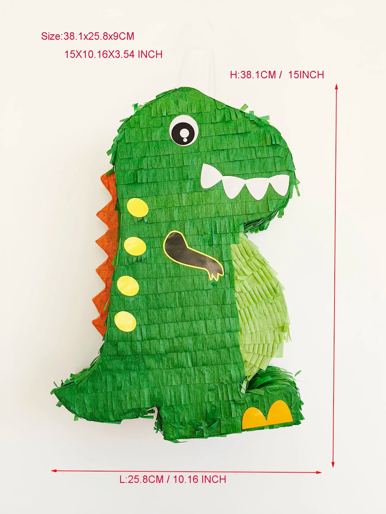 Dinosaur Pinata Bundle with Blindfold and Stick