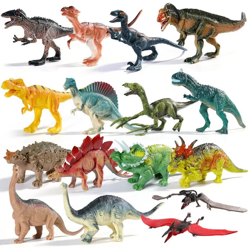 Realistic Jurassic Dinosaur Action Figures