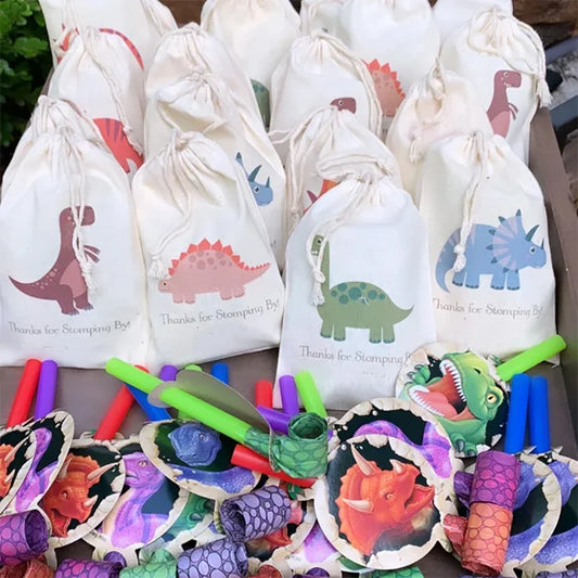 5pcs Dinosaur Gift Bags