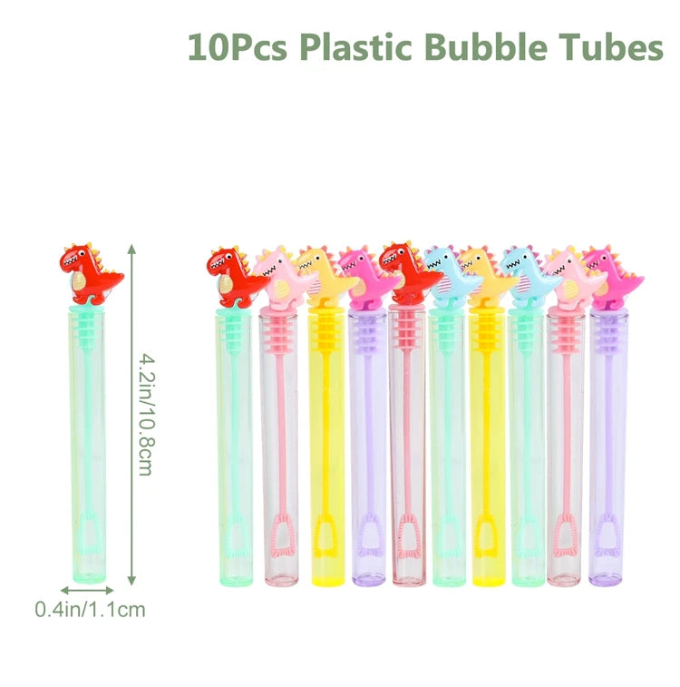 Dinosaur Bubble Tube Soap Bottles – Dino-Themed Birthday Party Favors