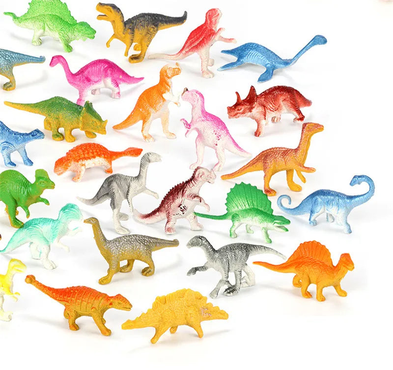 39-Piece Mini Dinosaur Figurine Set