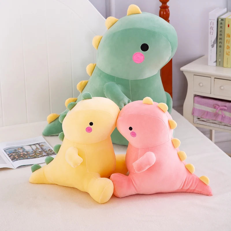 25CM Super Soft Dinosaur Plush Toy – Cute Stuffed Dino for Kids, Baby, and Home Deco