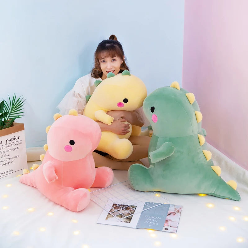 25CM Super Soft Dinosaur Plush Toy – Cute Stuffed Dino for Kids, Baby, and Home Deco