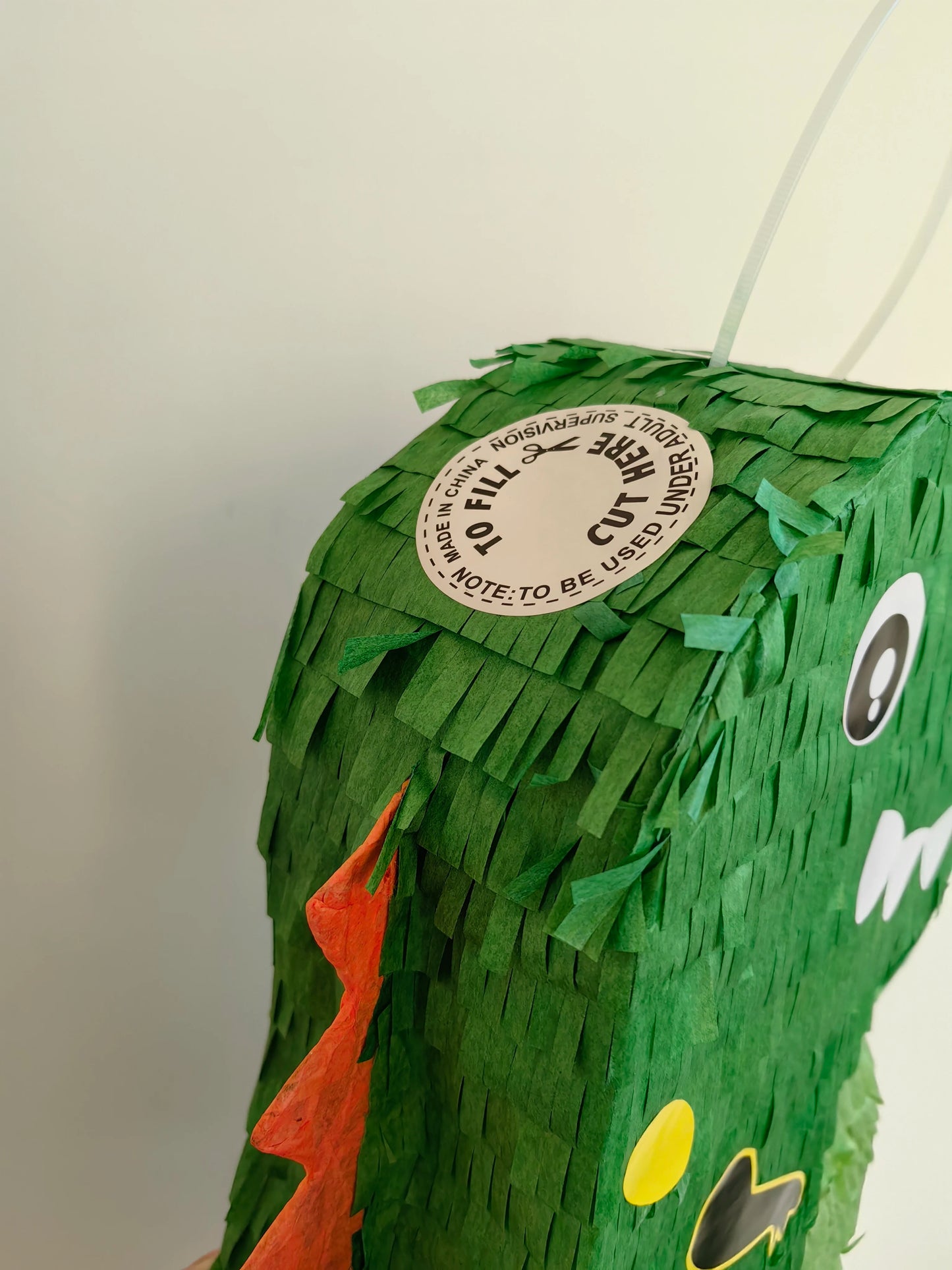 Dinosaur Pinata Bundle with Blindfold and Stick