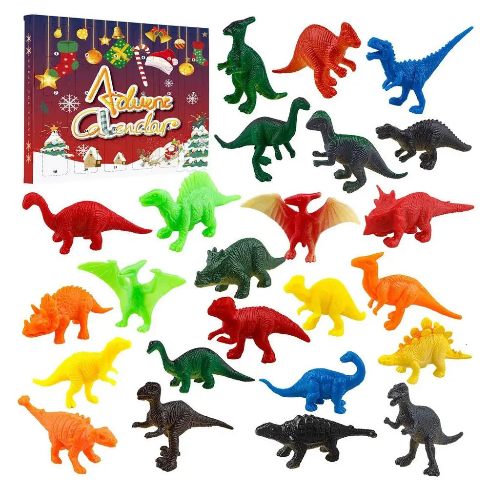 Christmas Advent Calendar Dinosaur Fossil Digging Kit Christmas Archaeology Science Digging Toys Xmas Gifts For Kids Boys Girls