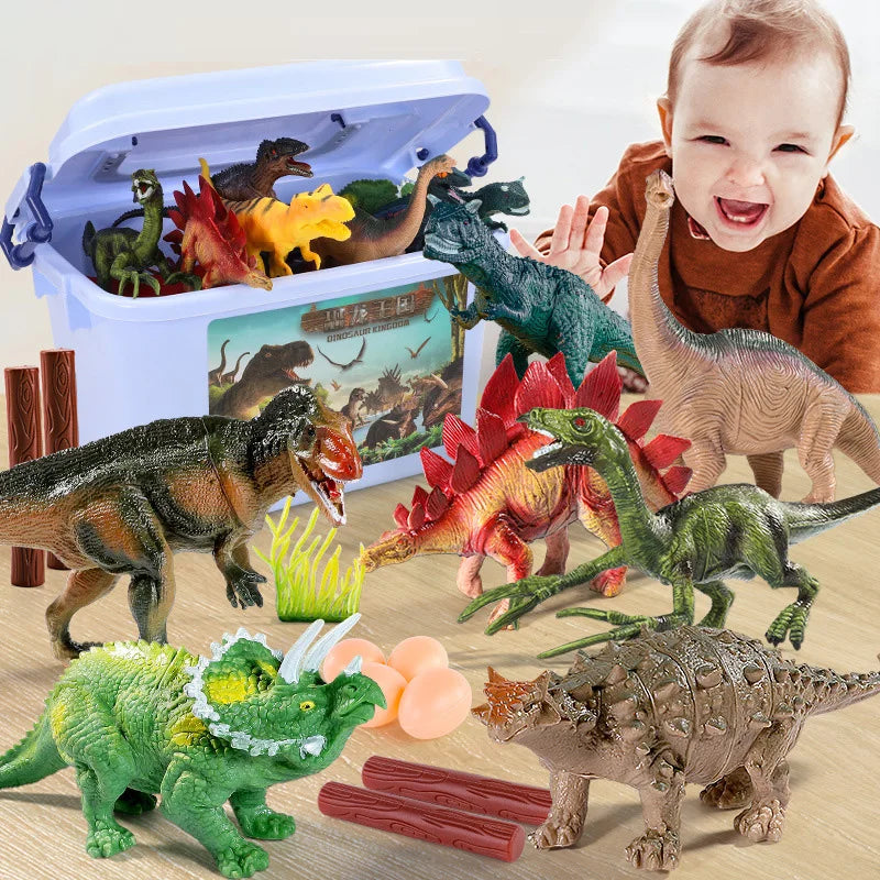 Realistic Jurassic Dinosaur Action Figures