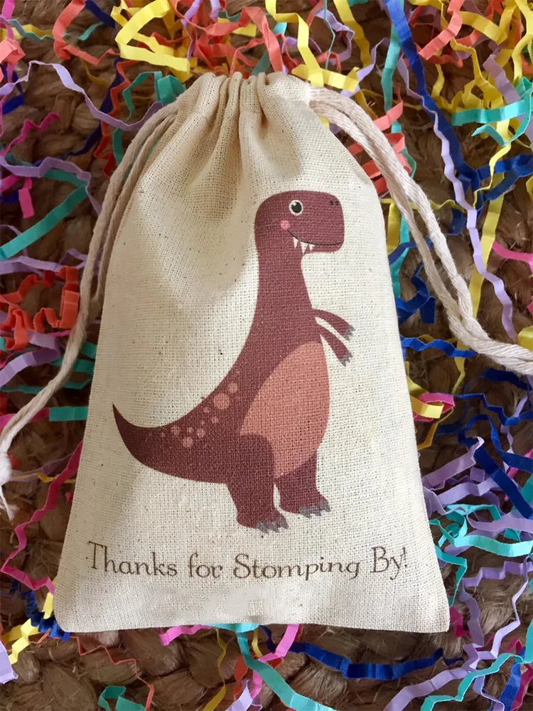 5pcs Dinosaur Gift Bags