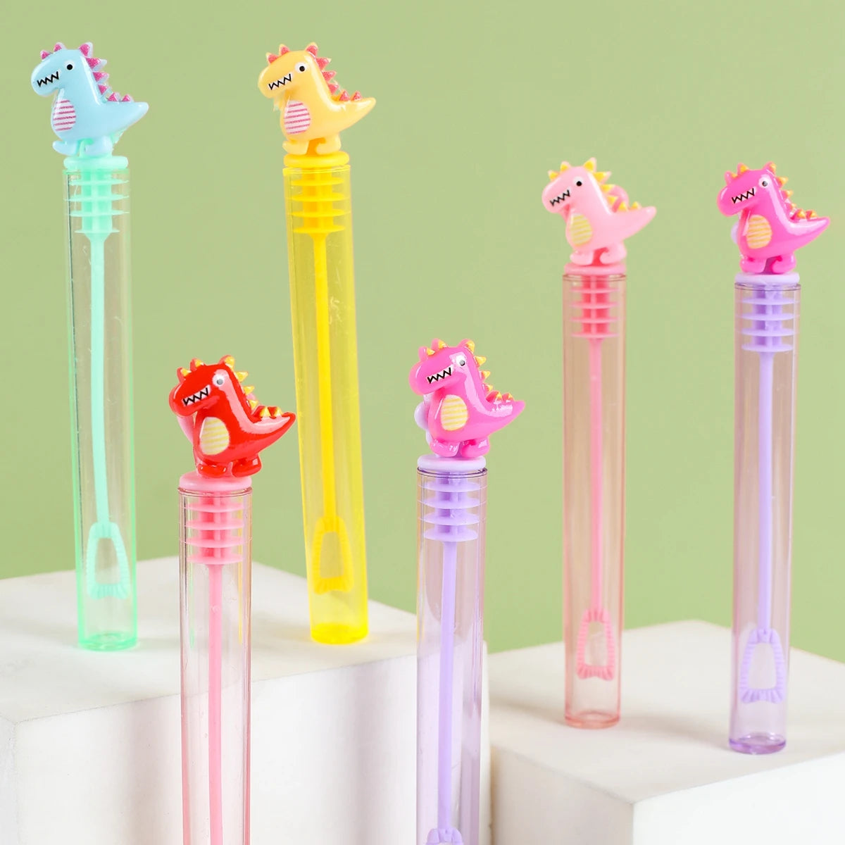 Dinosaur Bubble Tube Soap Bottles – Dino-Themed Birthday Party Favors