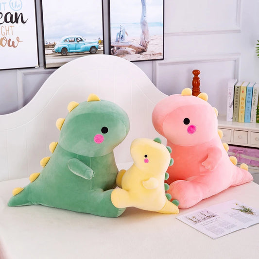 25CM Super Soft Dinosaur Plush Toy – Cute Stuffed Dino for Kids, Baby, and Home Deco