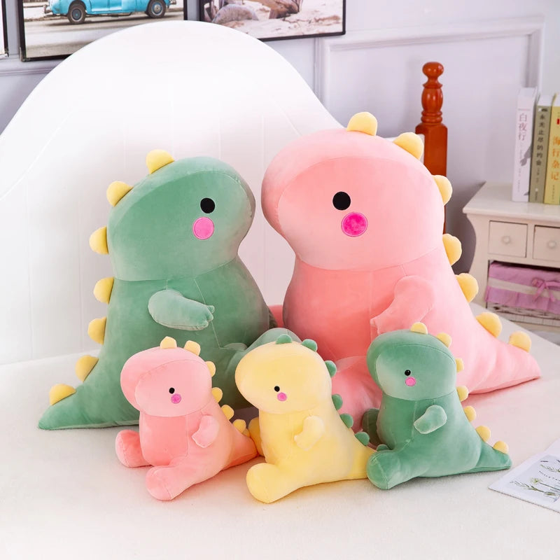 25CM Super Soft Dinosaur Plush Toy – Cute Stuffed Dino for Kids, Baby, and Home Deco