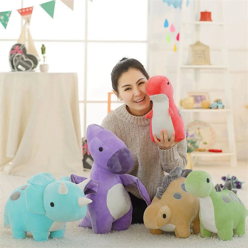 Chubby Cute Dinosaur Plush Toy