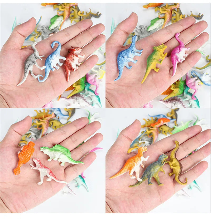 39-Piece Mini Dinosaur Figurine Set