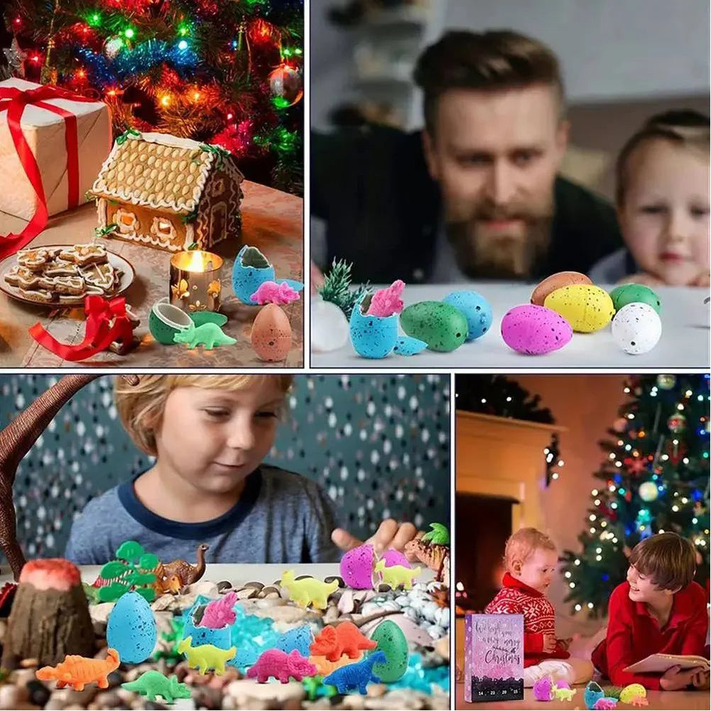 Advent Calendar 2024 Dinosaur Eggs Surprise Toys Christmas Advent Calendar Xmas Countdown Calendar Xmas Gift for Boys Girls