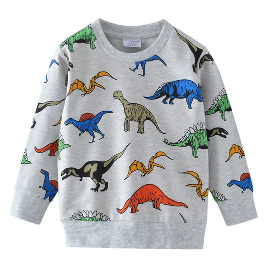 2-7T Kids Dinosaur Sweatshirt