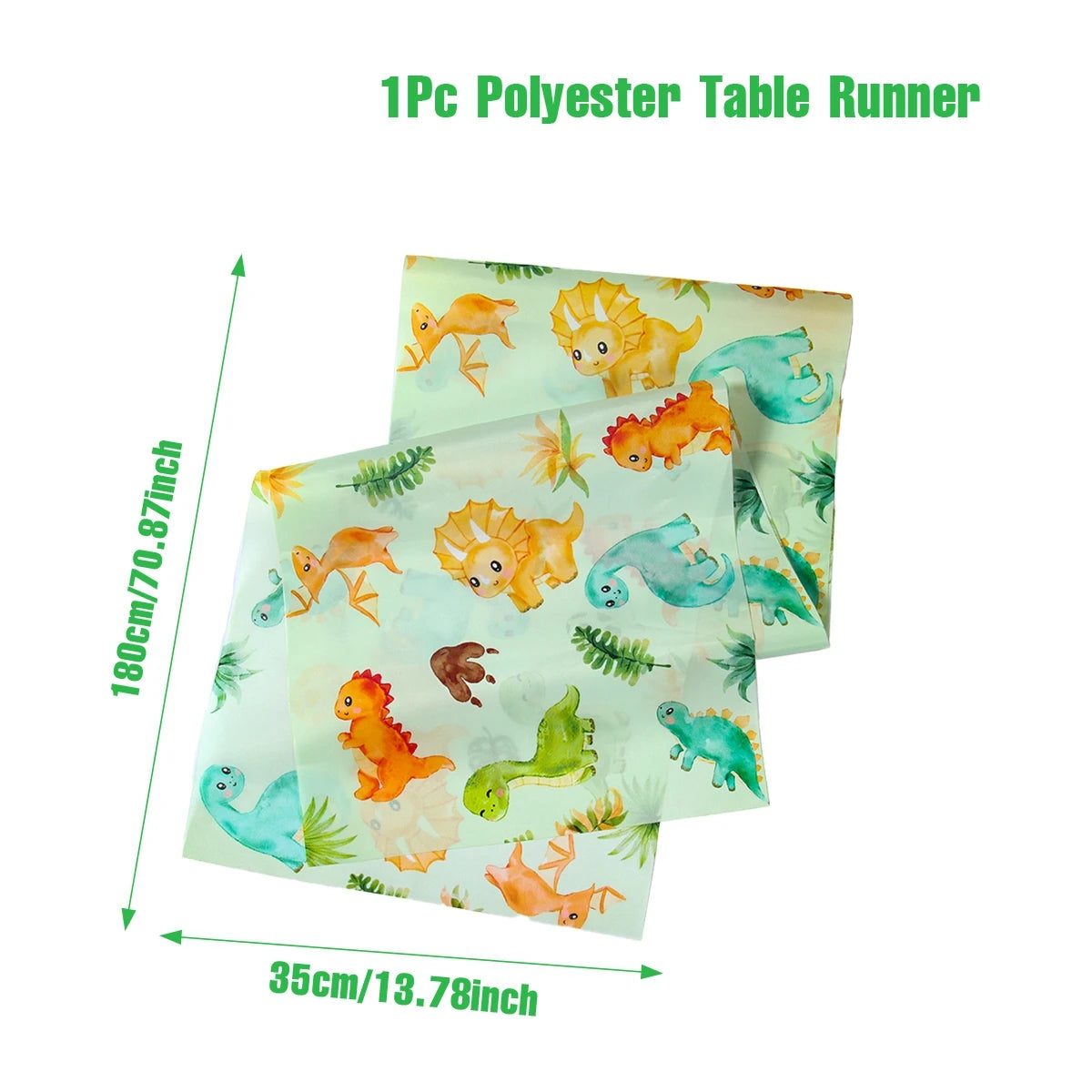 Jurassic Dinosaur Table Runner – Roar Dino Themed Birthday Party