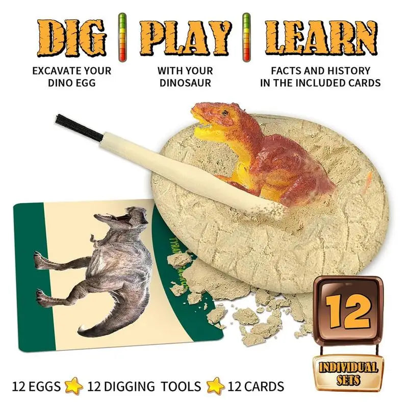 Christmas Advent Calendar Dinosaur Fossil Digging Kit Christmas Archaeology Science Digging Toys Xmas Gifts For Kids Boys Girls