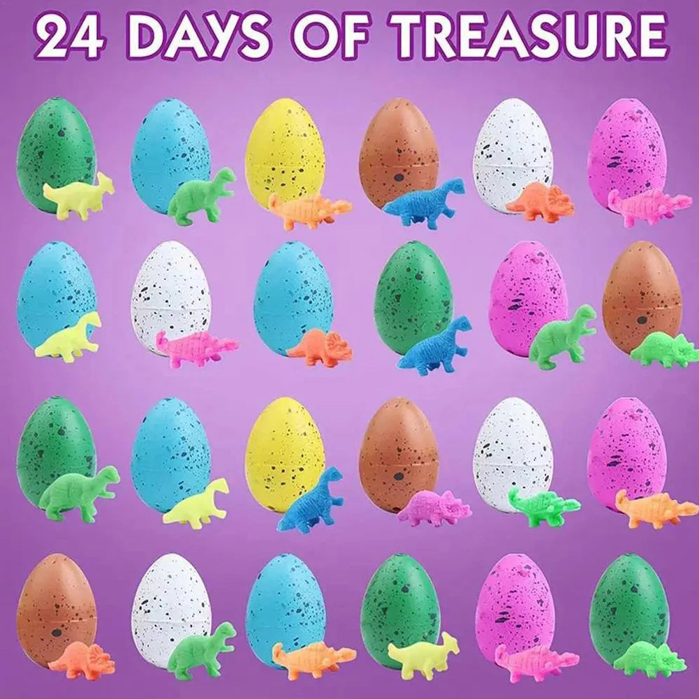 Advent Calendar 2024 Dinosaur Eggs Surprise Toys Christmas Advent Calendar Xmas Countdown Calendar Xmas Gift for Boys Girls