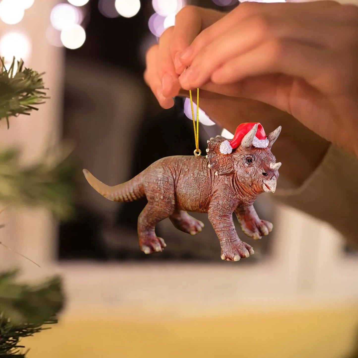 Christmas Decorations 2024 Acrylic Dinosaur Hanging Pendant Christmas Things To Decorate House Fast Shipping Arbol De Navidad