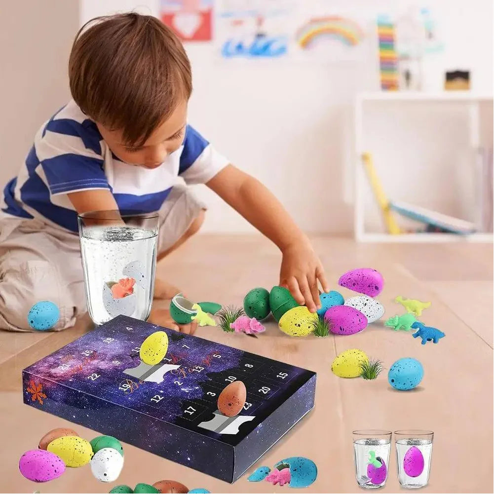 Advent Calendar 2024 Dinosaur Eggs Surprise Toys Christmas Advent Calendar Xmas Countdown Calendar Xmas Gift for Boys Girls