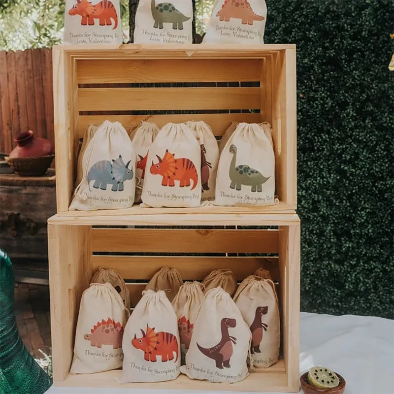 5pcs Dinosaur Gift Bags